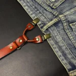 Tirantes de Cuero Genuine para Hombre y Mujer, 115 cm, con Clips, Estilo Retro - Image 5