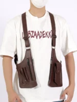 Bolsa de Pesca Táctica HOMEFISH con Doble Correa para el Hombro, Impermeable, de PU, con Múltiples Bolsillos, Anti-Robo, Multiusos - Image 6
