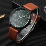 Relojes Miler para hombre, relojes Mathe Matical Formula imprime, relojes casuales de moda para hombre, reloj de cuarzo Masculino Erkek Kol Saati - AliExpress 1511 - Image 2