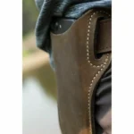 Funda de teléfono movil para hombre, para llevar al cinturon, fabricado en cuero, con pespunte a la vista, calidad y funcionalidad - Image 5