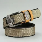 Nueva moda, monos juveniles con hebilla para hombre, cinturón de lona, cinturón decorativo Retro informal, cinturón de correas de alta calidad a la moda - AliExpress 200000297