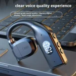 Auriculares inalámbricos Bluetooth 5,4 con ganchos para las orejas, auriculares deportivos para videojuegos, auriculares estéreo HiFi con reducción de ruido y micrófono - AliExpress 44 - Image 2