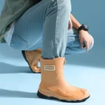 Botas de Trabajo para Hombre, Forradas de Felpa, Desmontables, Impermeables, Antideslizantes, Resistentes al Desgaste, para E... - Image 3