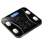 Báscula de Grasa Corporal USB, Báscula de Grasa Corporal Inteligente y Precisa para el Hogar, Báscula Corporal para Adultos, Báscula Electrónica Pequeña, Báscula de Peso Corporal