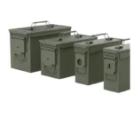 Caja de munición multifunción de acero, caja de seguridad impermeable, almacenamiento de objetos de valor de munición, tornillos de bloqueo de lata bloqueables - AliExpress 34