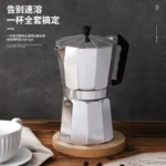 Cafeteras Mocha, cafetera octogonal de aluminio italiano, cafetera, tetera, cafetera portátil - AliExpress 15 - Image 6