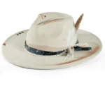 Sombrero Fedora de Gamuza Unisex Estilo Vintage Jazz - Image 2