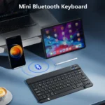 Teclado inalámbrico Bluetooth Mini teclado para ordenador portátil tableta teléfono ipad teclado para juegos recargable para Android iOS Windows - AliExpress 7 - Image 2
