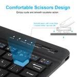 Teclado inalámbrico Bluetooth Mini teclado para ordenador portátil tableta teléfono ipad teclado para juegos recargable para Android iOS Windows - AliExpress 7 - Image 6