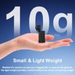 Mini Cámara de Seguridad 1080P 2.4G, Alimentada por USB con Lente Flexible de 90 Grados, Diseño de Clip para Montar en Gafas, Soporta Visualización Remota, Detección de Movimiento y Alertas, Perfecta para Monitoreo en el Hogar/Mascotas/Bebés - Image 11