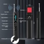 Detector de cámaras, dispositivo de escucha sin varillas encontrado en el coche, detector portátil de cámaras, protector de privacidad, rastreador GPS para interiores, hogar, hotel, baño, viajes y oficina - Image 3