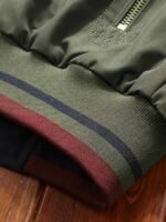 Chaqueta Reversible de Manga Larga con Solapa para Hombre, Estilo Utilitario, Holgada, Casual, con Cremallera, Abrigo Fácil, Cuello Alto, Ropa para Otoño Invierno - Image 10