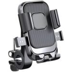 Soporte para teléfono para manillar de bicicleta y motocicleta, abrazadera para teléfono con soporte giratorio, compatible con smartphones de 4.7 a 7.2 pulgadas - Image 2