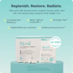 Biosil GLP1 Weightloss Recovery, Weight loss shouldn’t leave its mark.  Skin, hair, nails — let’s get them back in the game. Support your post-weight-loss glow with nutrients that rebuild strength and elasticity from within, 30 days - Image 3