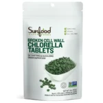 Chlorella, SunFoods SuperFoods, 250 mg, 228 Tablets aprox, Broken Cell Wall, Detoxifying | Alkalizing | Zero Fillers