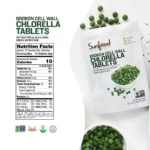 Chlorella, SunFoods SuperFoods, 250 mg, 228 Tablets aprox, Broken Cell Wall, Detoxifying | Alkalizing | Zero Fillers - Image 3