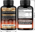 Turmeric Curcumin Supplement with Ginger & Black Pepper, Nutra Harmony: Highly Bioavailable & Extra Strength - Image 2