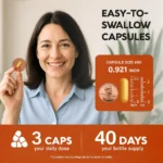 Turmeric Curcumin Supplement with Ginger & Black Pepper, Nutra Harmony: Highly Bioavailable & Extra Strength - Image 6