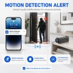 Mini Cámara de Seguridad 1080P 2.4G, Alimentada por USB con Lente Flexible de 90 Grados, Diseño de Clip para Montar en Gafas, Soporta Visualización Remota, Detección de Movimiento y Alertas, Perfecta para Monitoreo en el Hogar/Mascotas/Bebés - Image 9