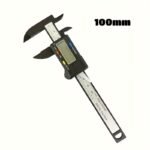 Calibre digital electrónico de 100 mm, esfera en fibra de carbono, calibrador Vernier, micrómetro, herramienta de medición, regla numérica - Image 6