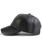 Gorra de béisbol de cuero PU de alta calidad para hombre, cierre ajustable con broche - Diseño retro JAM 1993 en relieve, gorra casual negra, adecuada para Navidad y actividades al aire libre, la misma gorra de béisbol ajustable para mujer - Image 9