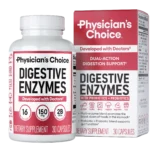 Digestive Enzymes, Phisician's Choice, 150 mg, 30 Capsules.
