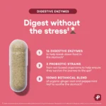 Digestive Enzymes, Phisician's Choice, 150 mg, 30 Capsules. - Image 4