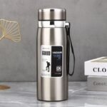 Gran capacidad / 35.50 oz, aislamiento de doble capa de acero inoxidable 316 | Apto para bebidas frías y calientes | Cuerpo completamente metálico para robustez y durabilidad | Mantiene las bebidas frías/calientes hasta 12 horas | Asa de transporte portátil | Ideal para coche, exteriores y - Image 10