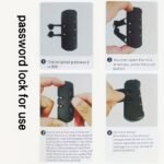 Mochila Antirrobo para Motocicleta con Candado, Bolso Convertible de Bandolera, Cierre de Cremallera y Compartimento Antirrobo, Correa de Hombro Ajustable - Ideal para Viajes, Desplazamientos y Motociclismo - Opciones de Tamaño Grande/Pequeño - Bolso de Bandolera Seguro para Hombres, Bolso Urbano - Image 8