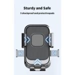 Soporte para teléfono para manillar de bicicleta y motocicleta, abrazadera para teléfono con soporte giratorio, compatible con smartphones de 4.7 a 7.2 pulgadas - Image 3