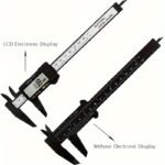 Calibre digital electrónico de 100 mm, esfera en fibra de carbono, calibrador Vernier, micrómetro, herramienta de medición, regla numérica - Image 9