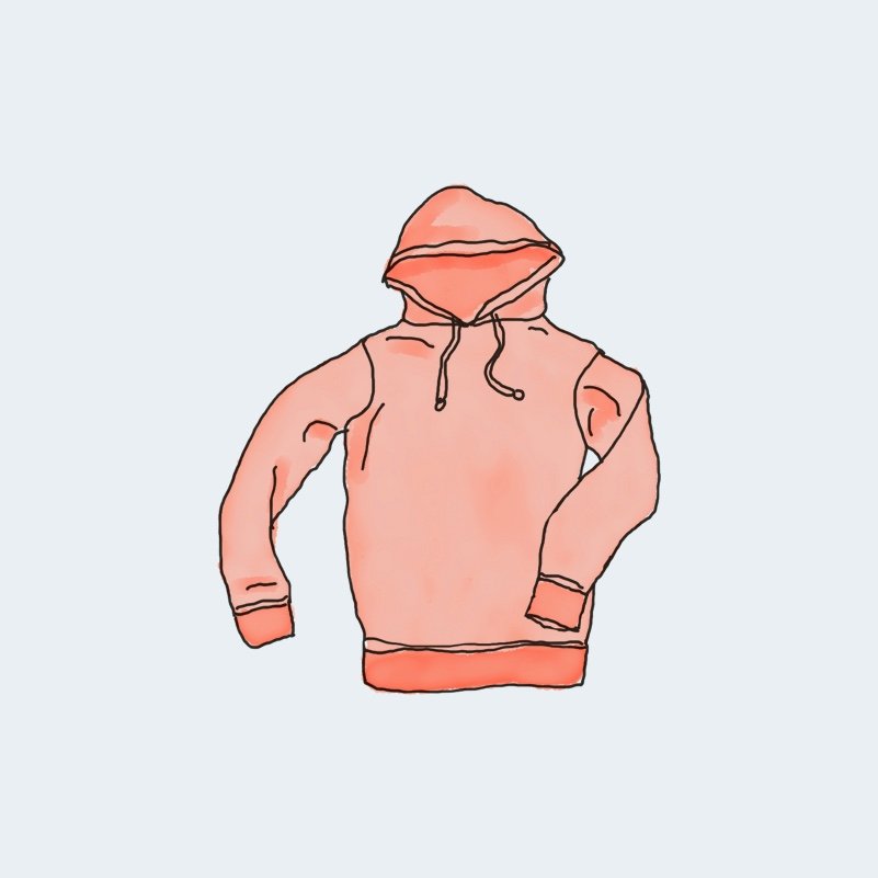 hoodie-2.jpg Dummy Hoodie - Red - Image 1