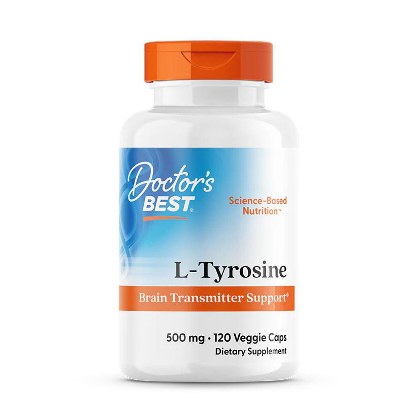 l-tyrosine-doctos-best-500-mg-120-capsulas-frontal.webp Doctor's Best Best L-Tyrosine, 500 mg, 120 Veggie Caps - Image 1
