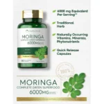 Moringa Oleifera, 180 Capsules, Carlyle, 6000 mg, 180 Capsules - Image 5