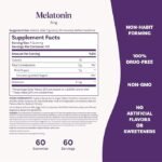 Natrol Melatonin Gummies, Sleep Support, 90 Strawberry Flavored Melatonin Gummies for Adults, 5 mg Adult Sleep Aid - Image 2
