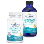 Ultimate Omega-3 Nordic Naturals, 1280 mg, 60 capsules, made exclusively from 100% wild-caught sardines and anchovies