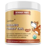 Organic Turkey Tail, Wonder Paws, Powder 1000 mg, 60 services, Dogs of all ages