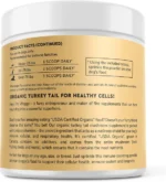 Organic Turkey Tail, Wonder Paws, Powder 1000 mg, 60 services, Dogs of all ages - Image 5