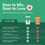 Easy Mix Fiber, 201 Gr, 30 Servings, Dietary Suppement, Daily support for healthy digestion - Image 3