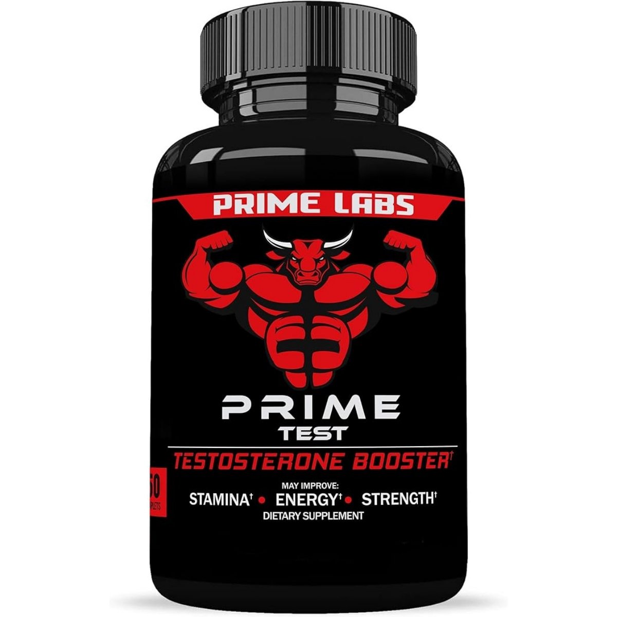 prime-labs-test-booster-1.jpg Prime Labs - Men's Testosterone Booster - Stamina, Endurance, & Strength Booster - 60 Caplets - Image 1