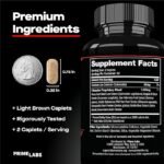 Prime Labs - Men's Testosterone Booster - Stamina, Endurance, & Strength Booster - 60 Caplets - Image 2