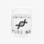 Pure NR Supplement, DoNotAge, Nicotinamide Riboside supplement formulated as an NAD+ precursor, using ingredients actively used in research to support cellular energy metabolism and healthy aging pathways