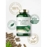 Valerian Root, Carlyle, 2400 mg, 240 Capsules - Image 5