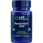 Life Extension, Resveratrol Elite, 30 vegetarian capsules, Healthy aging, oxidative stress, absorbable formula