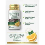 Liposomal Vitamin C 2200mg per serving | 90 Softgels - Image 4