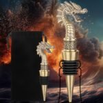 Tapón de vino con cabeza de dragón, abrebotellas de cerveza, regalos de vino para hombres, mujeres y fans de los dragones, tapones para botellas de vino y champán, regalos de cumpleaños, conservador de vino, accesorios para vino - Image 8