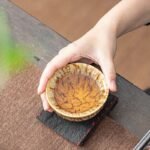 Juego de tazas de té de cinco elementos, hecho a mano, para horno, 5 piezas, juego de té Kung Fu, taza de té grande, taza de Jianzhan, regalo de negocios - Image 10