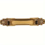 2 tiradores de puerta de metal europeo vintage - Manijas de gabinete de aleación de aluminio pulido con accesorios de instalación incluidos - Image 3