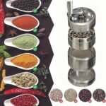 Molino y triturador de aleación de zinc de 5.4 mm: Diseño de 4 capas anti-obstrucción con mango de metal - Adecuado para hierbas/sal de roca | Triturador manual de bolsillo para camping y cocinas | Resistente al óxido, no necesita baterías - Perfecto para camping al aire libre - Image 10