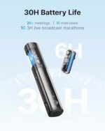 BOYA Magic Wireless Mini Microphones for iPhone 15-16/Android, 4 Form-in-1 Mic, 7g Lightweight, AI Noise Reduction, 48kHz/24bit, APP Control, 328ft Range, Microphone for Recording (Stand not included) : Musical Instruments - Image 8